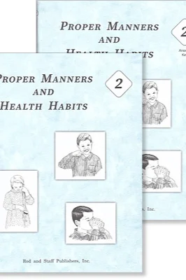 Grade 2 Health "Proper Manners and Health Habits" Set [2nd Ed]