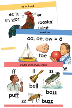 Phonics Flash Cards - (5 x 7)