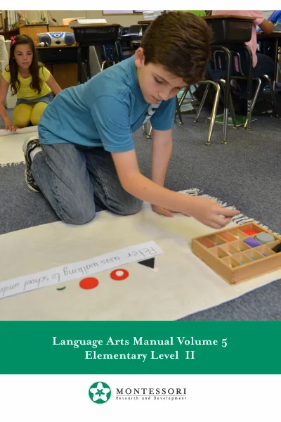 language arts manual volume 5 elementary level II (B)