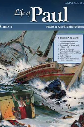Life of Paul Series 2 Flash-a-Card Bible Stories