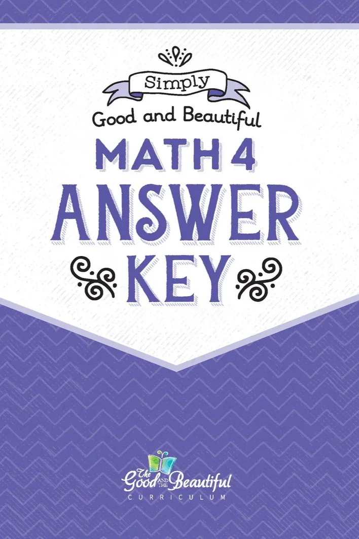 Math 4 Answer Key