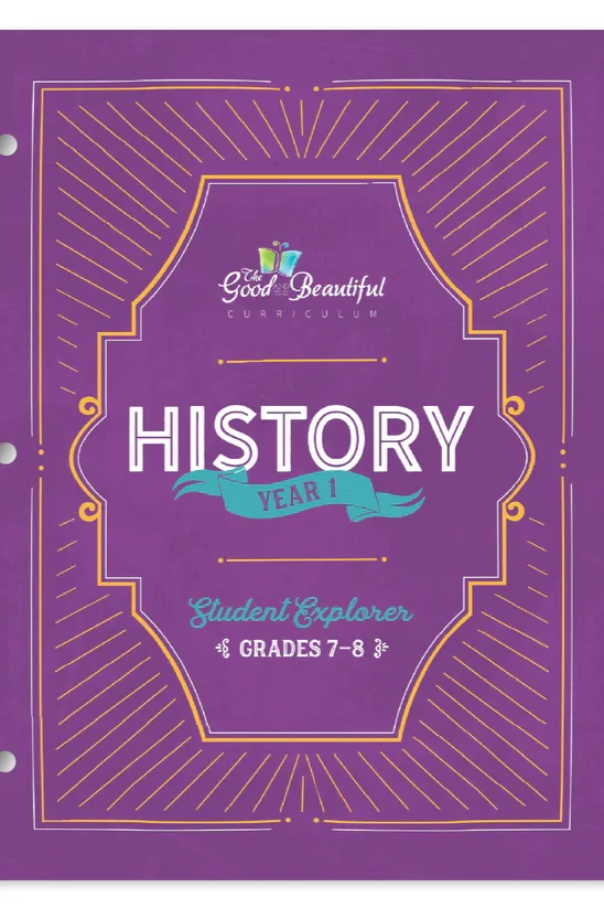 History Year 1 Student Explorer Grades 7-8