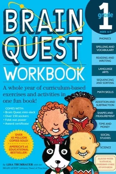 Brain Quest Workbook Grade 1