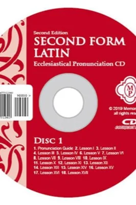 Second Form Latin Ecclesiastical Pronunciation Audio CD, Second Edition
