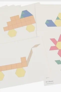 Pattern Block Math Activity Cards