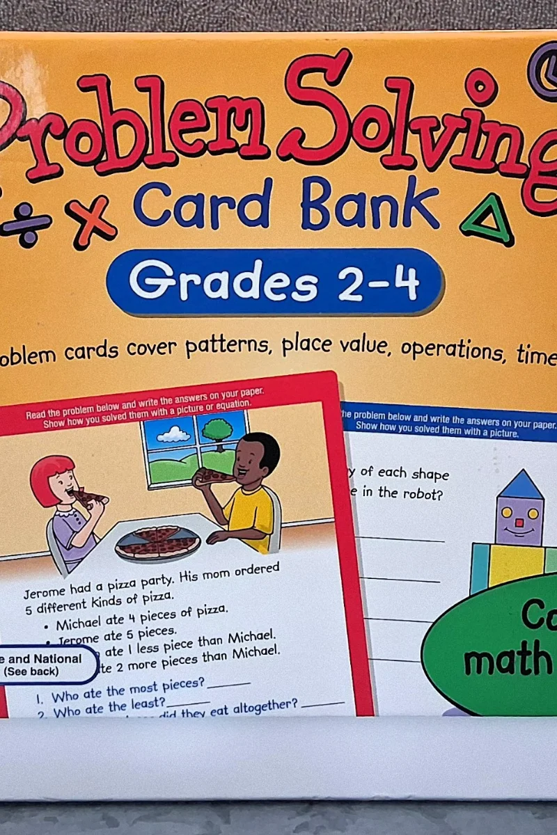 Problem Solving Card Bank Gr 2-4
