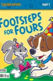 Bob Jones Footsteps For Fours Teacher Edition Part 1-4 (3rd Edition) Preschool