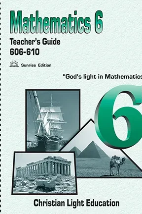 CLE Mathematics 6 TG 606-610
